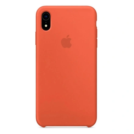Чохол Apple iPhone XR Silicone Case LUX COPY  - Nectarine